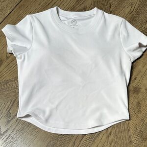 White Short Sleeve Tee
